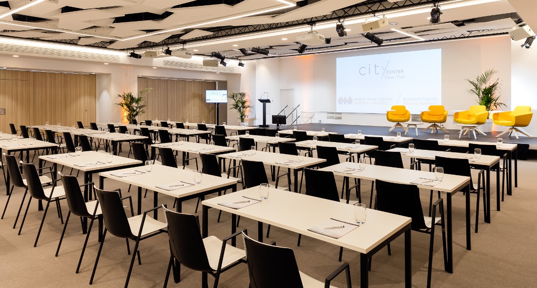 Louez une salle de réunion pour un séminaire à Marseille