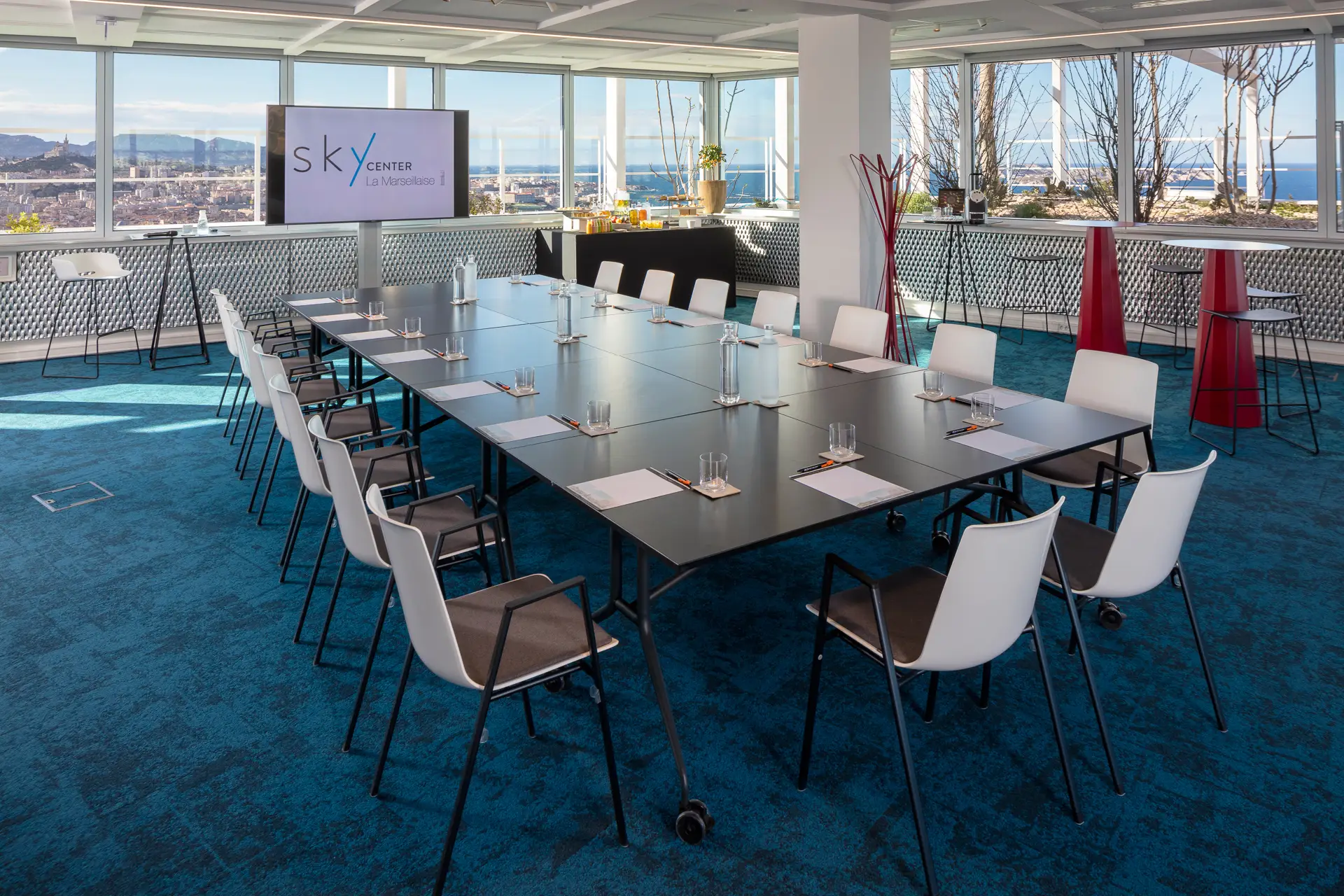 salle de formation entièrement équipée dans le quartier d'affaire Euroméditerranée