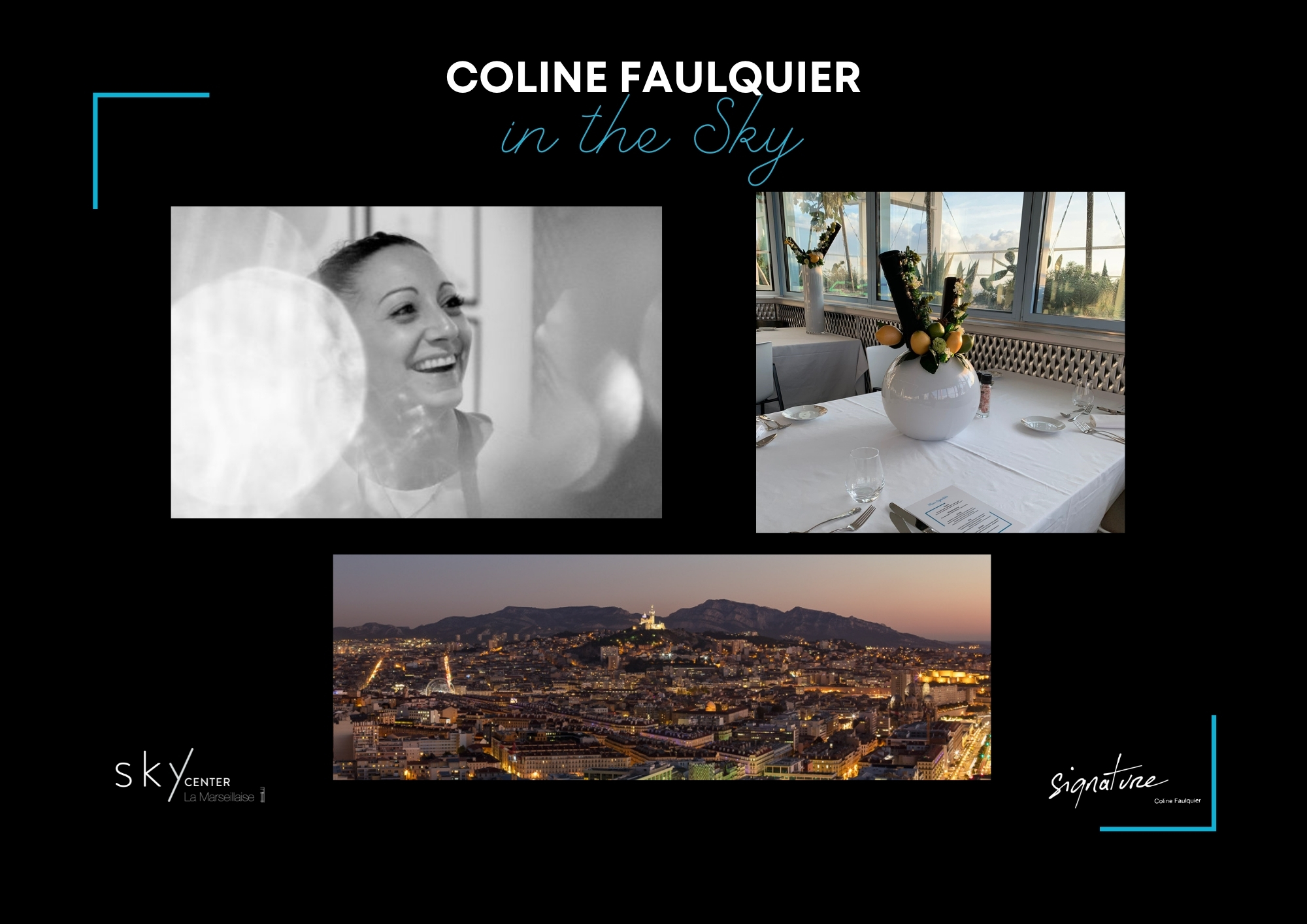 Retour en images sur le Diner in the Sky avec Coline Faulquier