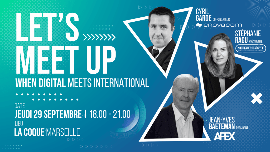 Let's Meet Up avec l'APEX le 29/09 2 Let's Meet up _ APEX x Medinsoft