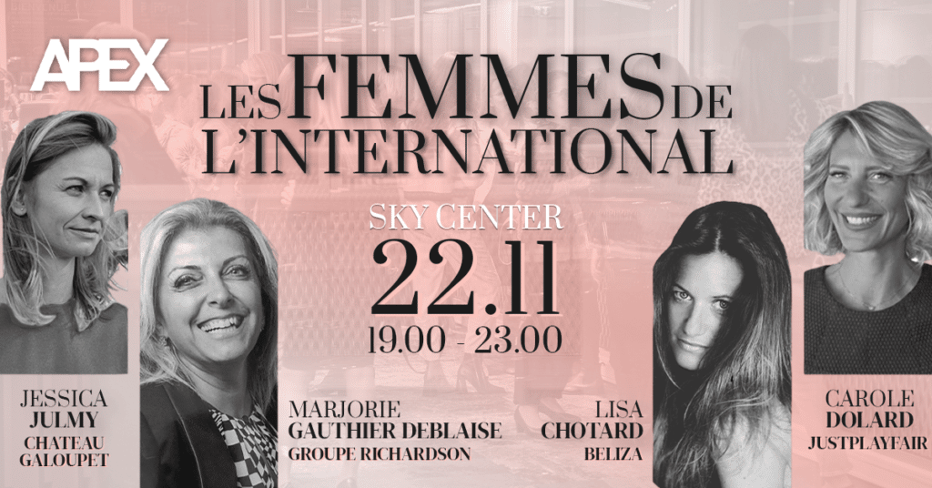 22/11 - L'APEX met les Femmes à l'honneur 2 Les Femmes de l'International - APEX - 22/11/22
